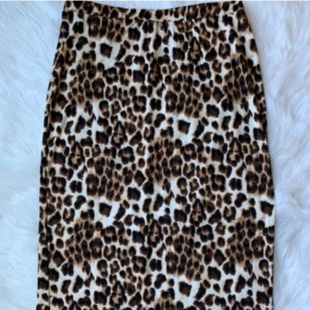 NEW Animal Maxi Pencil Skirt Size 3X